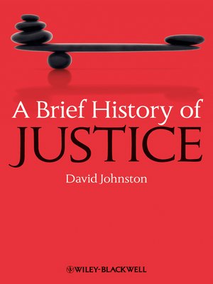 cover image of A Brief History of Justice